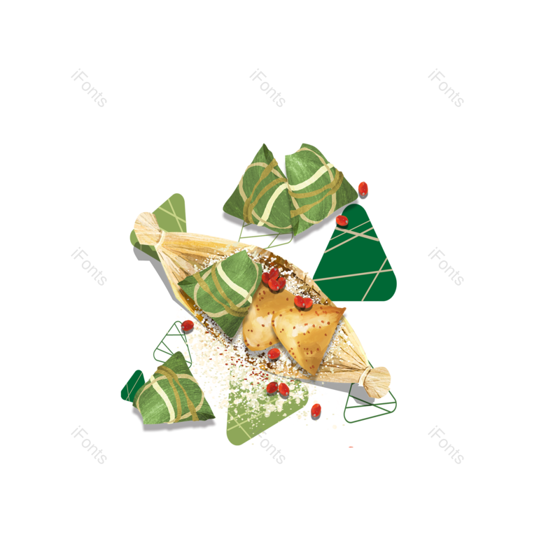 装饰图片,元素元素,端午节PNG,粽子免抠素材